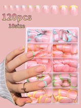 SHEIN Boxed Prefabricated Nail Fake Nail