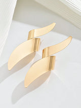 SHEIN 2 Large Fashion Exaggerated Sexy Lightning-Shaped Gothic Oversized Earrings