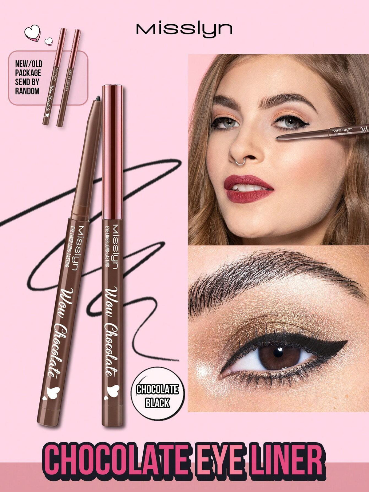 SHEIN Misslyn 1 Pc CHOCOLATE EYE LINER