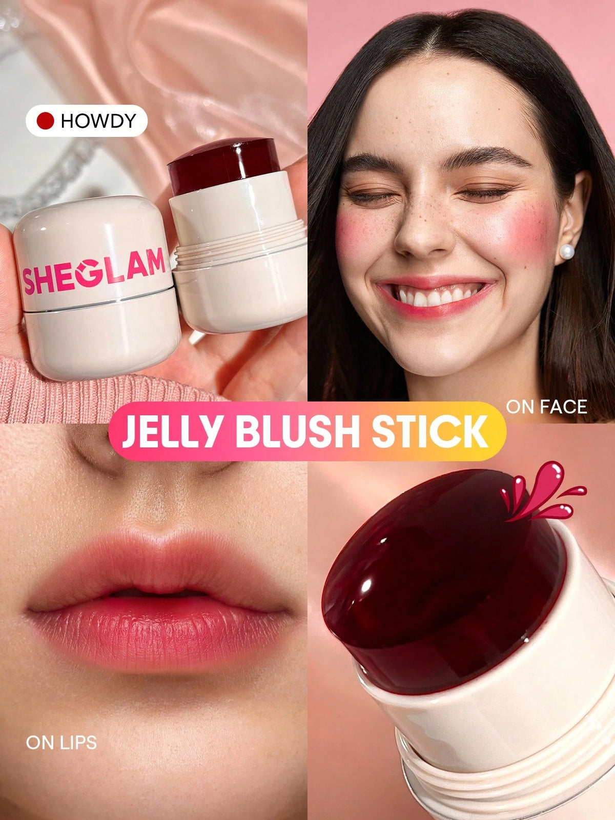 SHEGLAM Jelly Licious Hydrating Lip & Blush Tint