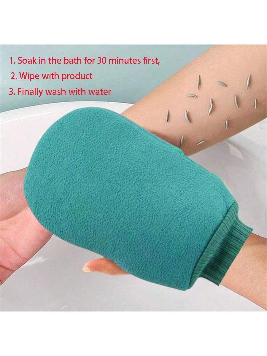 SHEIN Exfoliating Bath Body Scrub Cleansing Gloves