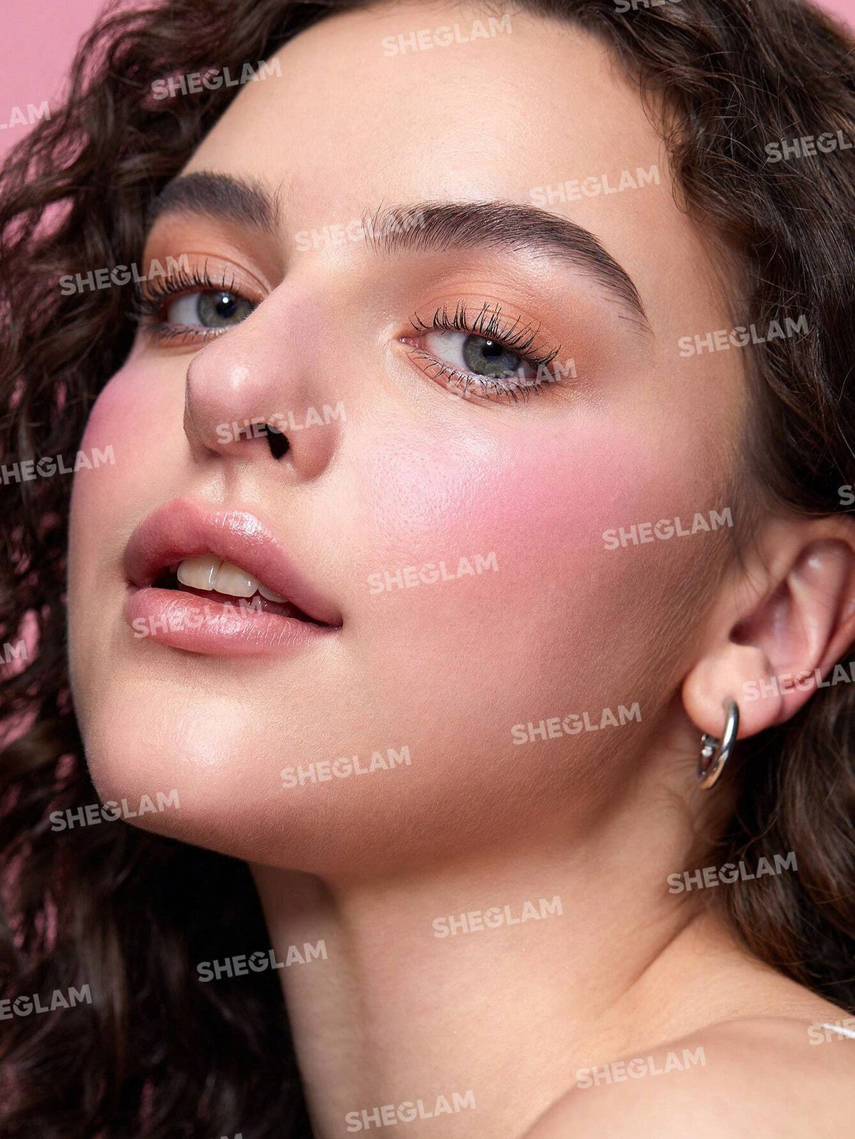 SHEGLAM Cheek 2 Cheek Blush Duo-Pink Sprinkles 5 Shades Cream Powder Blush