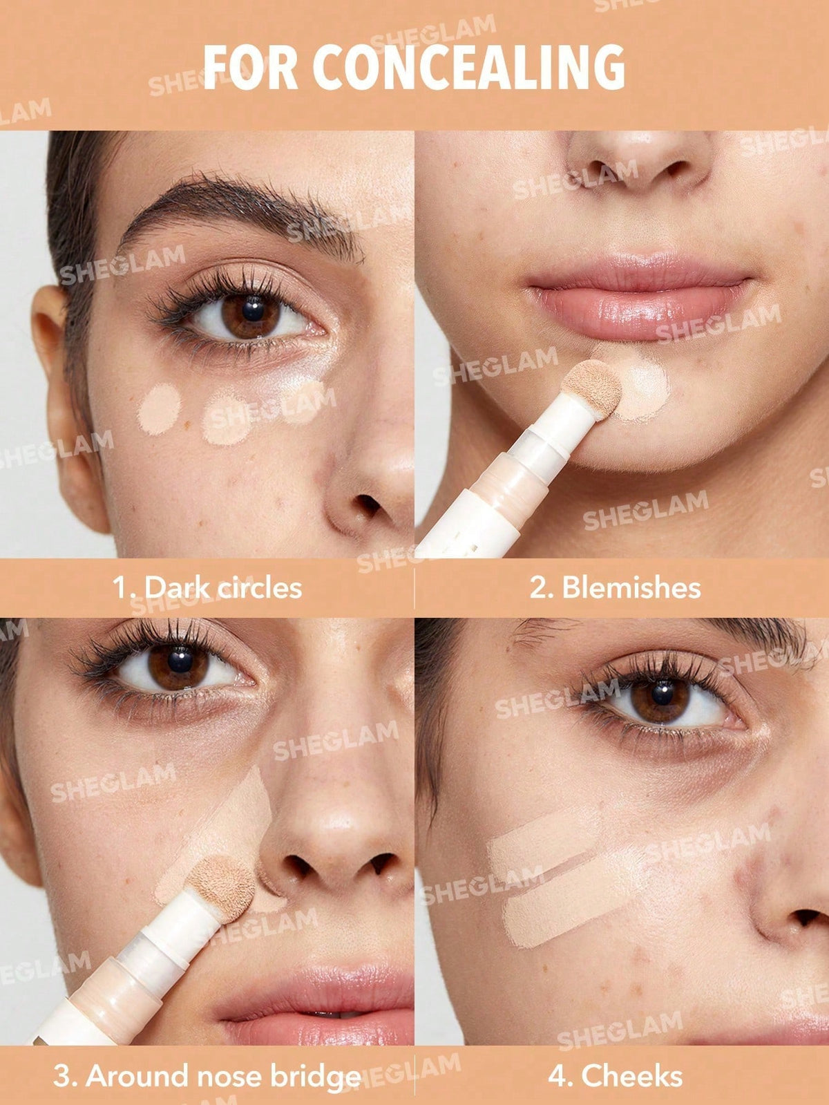SHEGLAM Complexion Boost Concealer-Buttercream