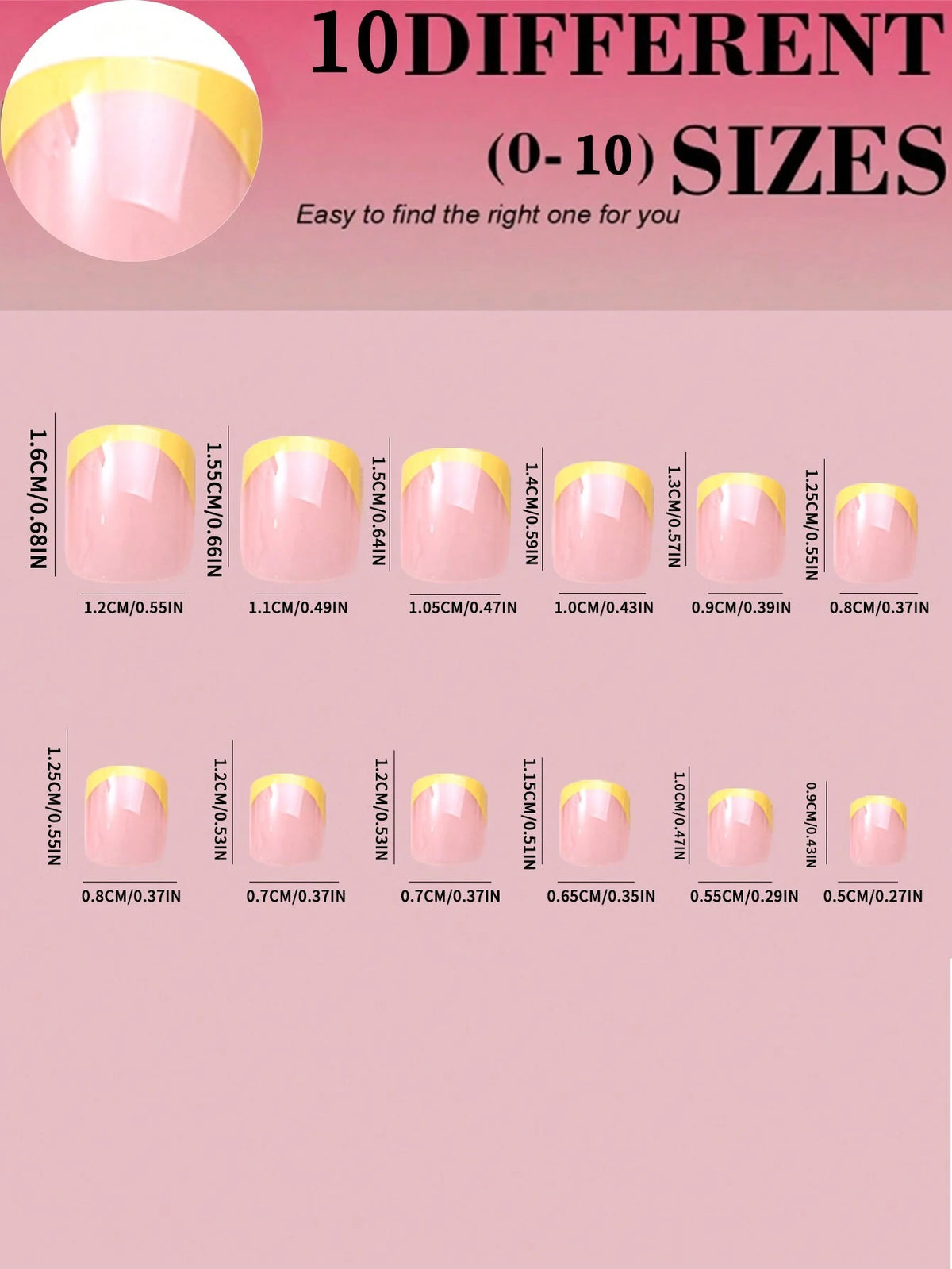 SHEIN Boxed Prefabricated Nail Fake Nail