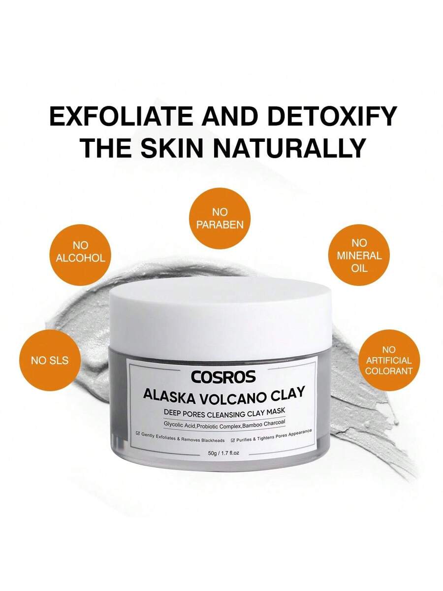 SHEIN Vulcan Alaska Deep Pore Cleansing Clay Mask