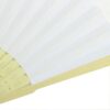 SHEIN 1-Piece Handmade Paper Folding Fan Bamboo Hand