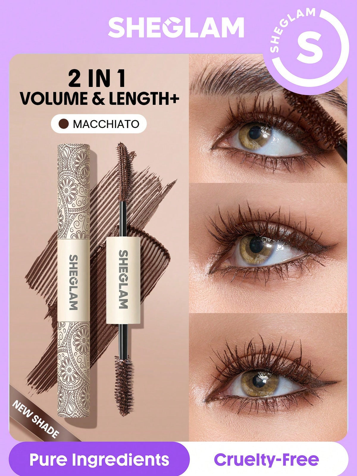 SHEGLAM All In One Volume & Length Mascara Waterproof