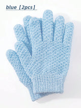 SHEIN 1pcs Exfoliating Bath Glove Pink