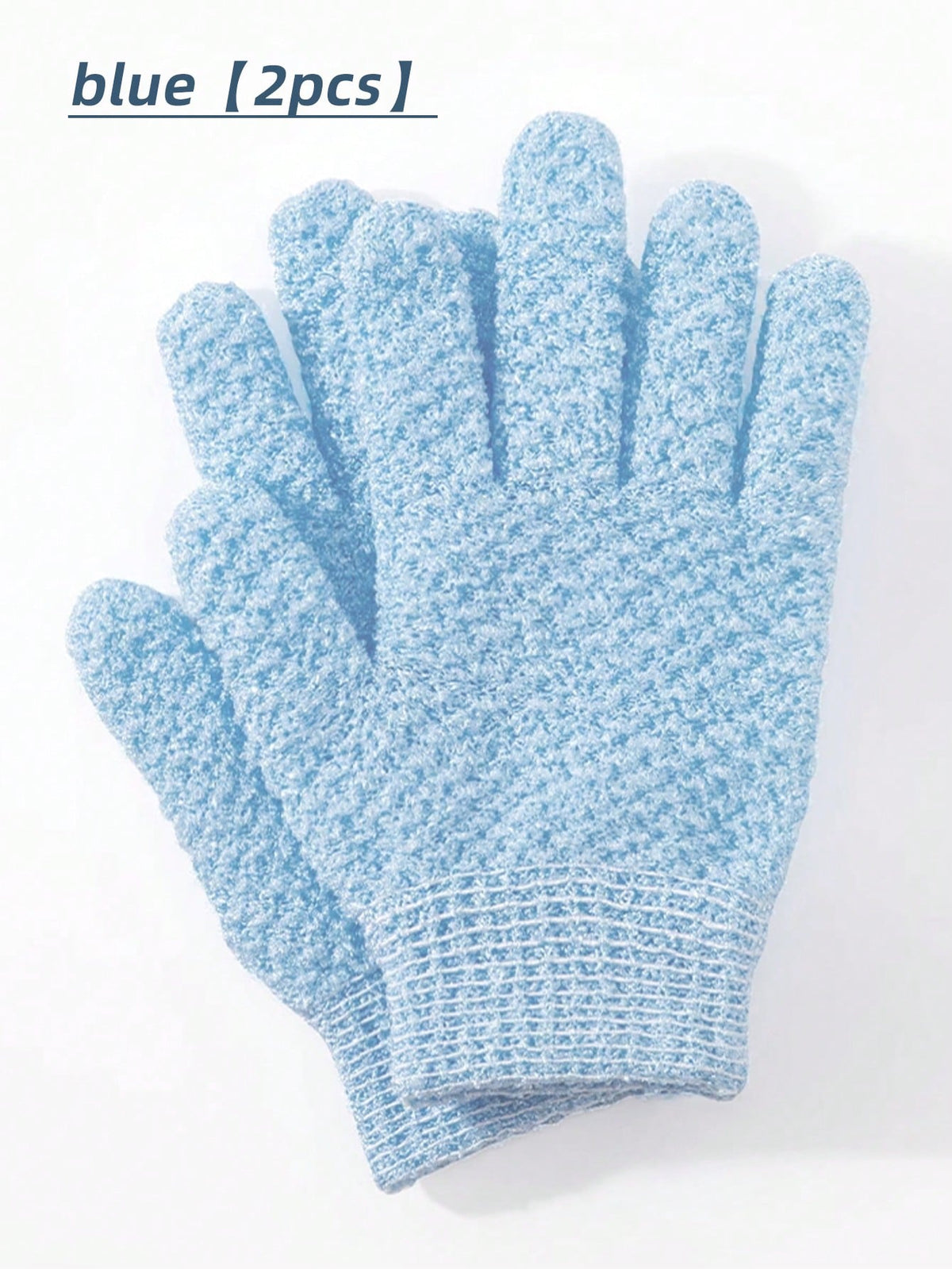 SHEIN 1pcs Exfoliating Bath Glove Pink
