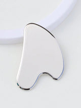 SHEIN Dual-Head Facial Roller & Heart-Shaped Massage Scraper