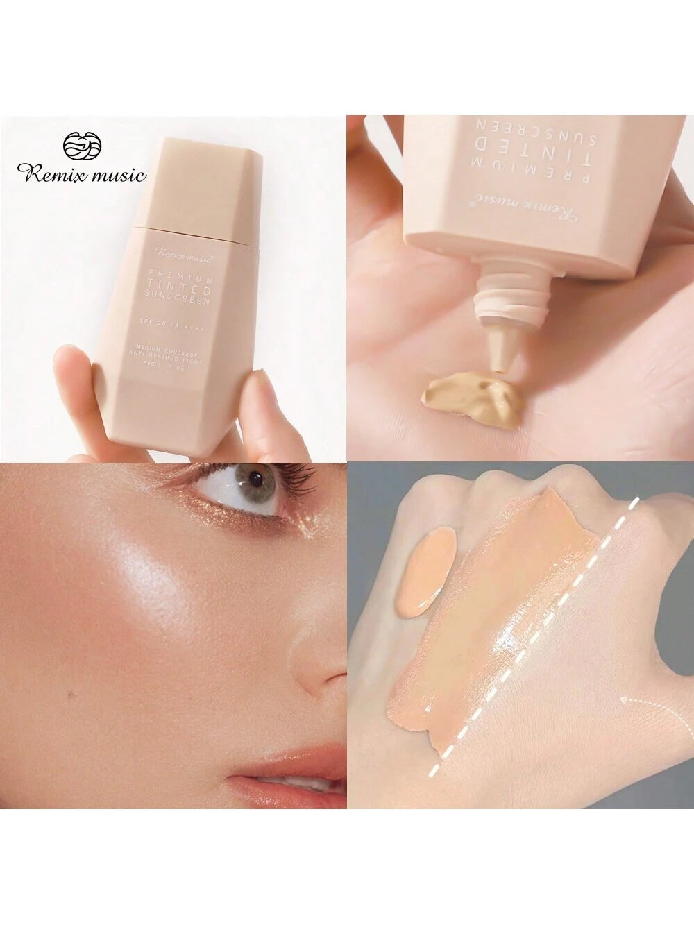 SHEIN Refreshing Non-Greasy Sunscreen DD Cream