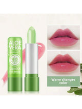 SHEIN Aloe Vera Lipstick Color Changing Lip Balm Moisturizing