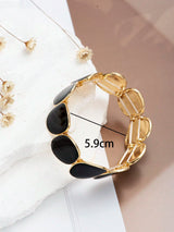 SHEIN Black Minimalist Chic Bracelet