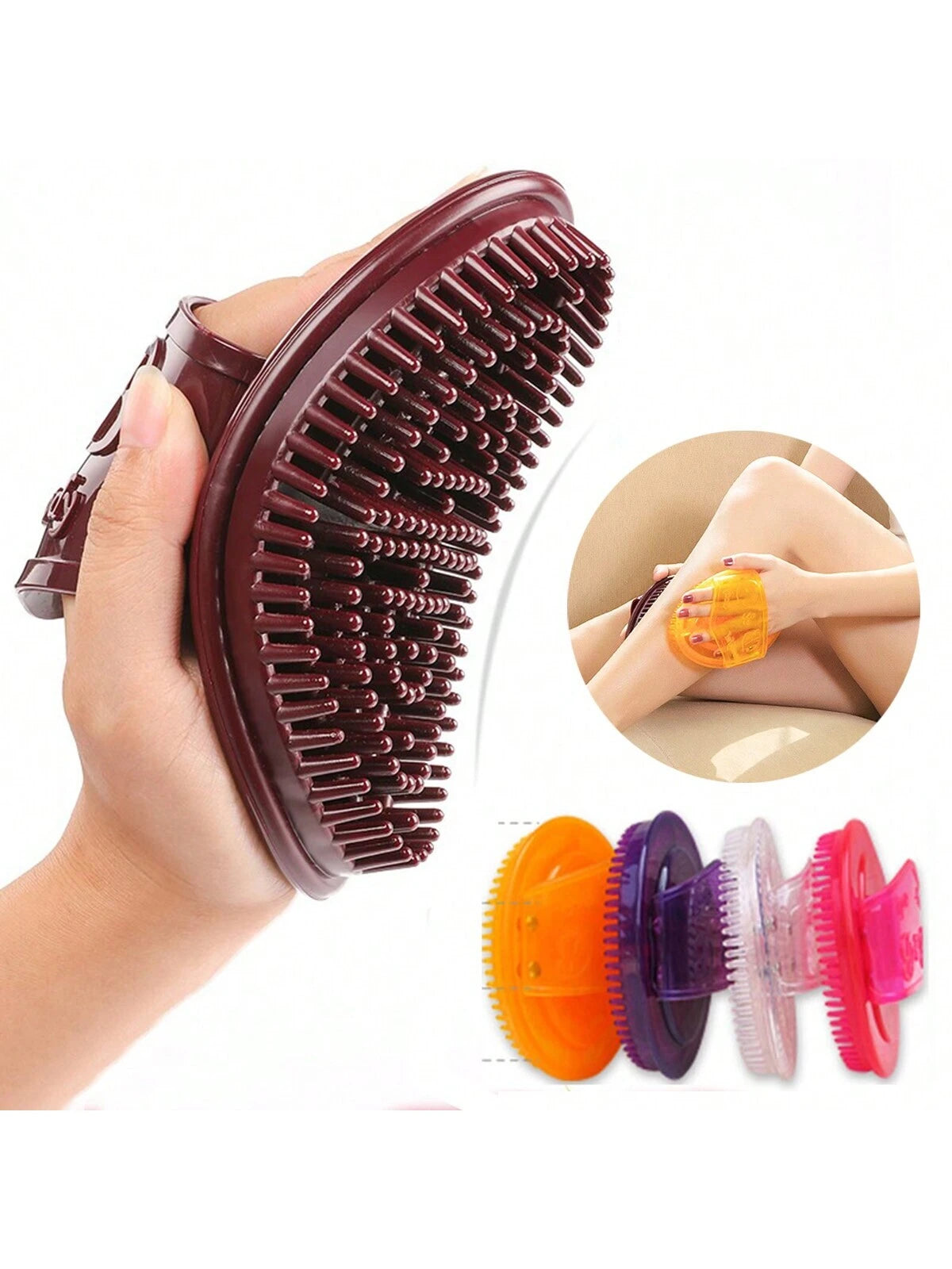 SHEIN Body Meridians Brush Universal Body Parts Massage