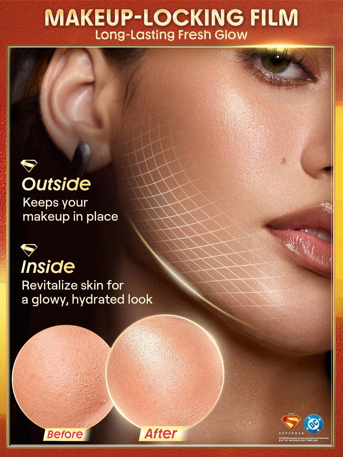 The Superman SHEGLAM Good Grip Glow Illuminating Primer