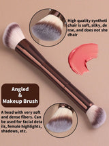 SHEIN Professional Double-Headed Makeup Brush