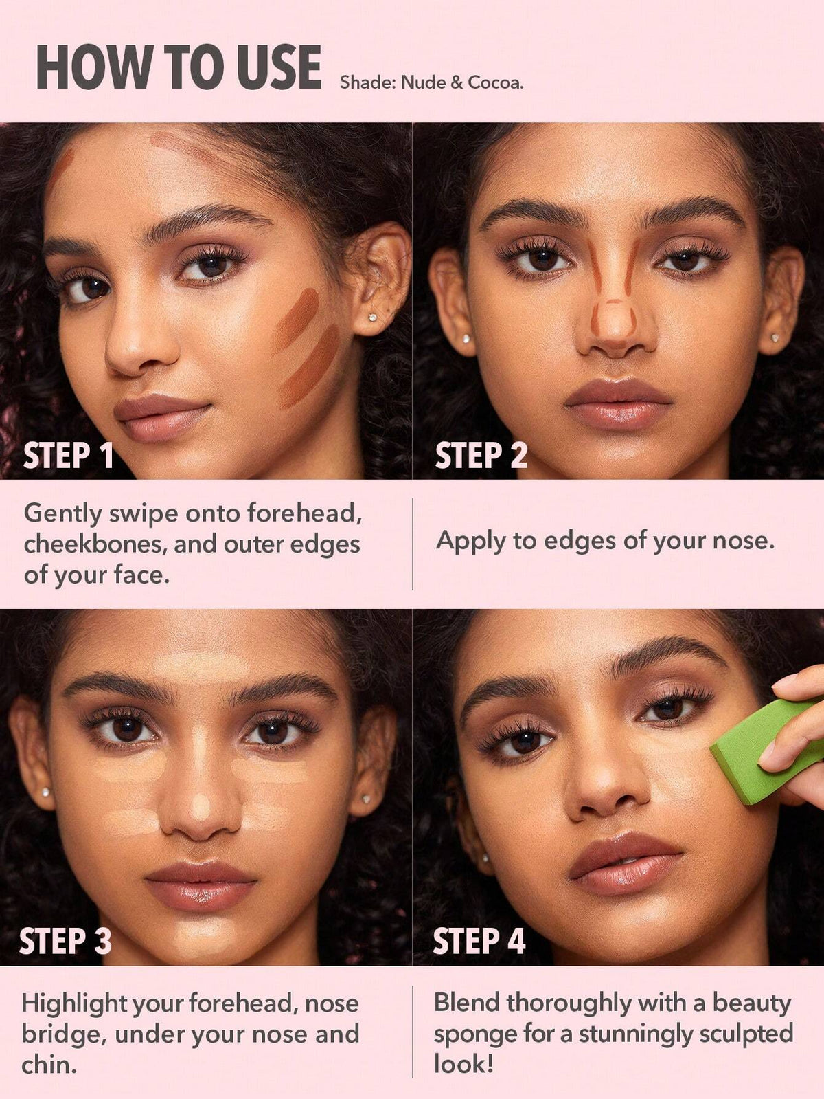 SHEGLAM Color & Sculpt Stick-Pearl & Sand 2 In 1 Contour