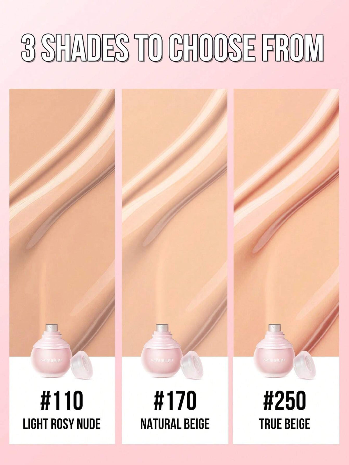 SHEIN Misslyn Skin Glow Foundation #250