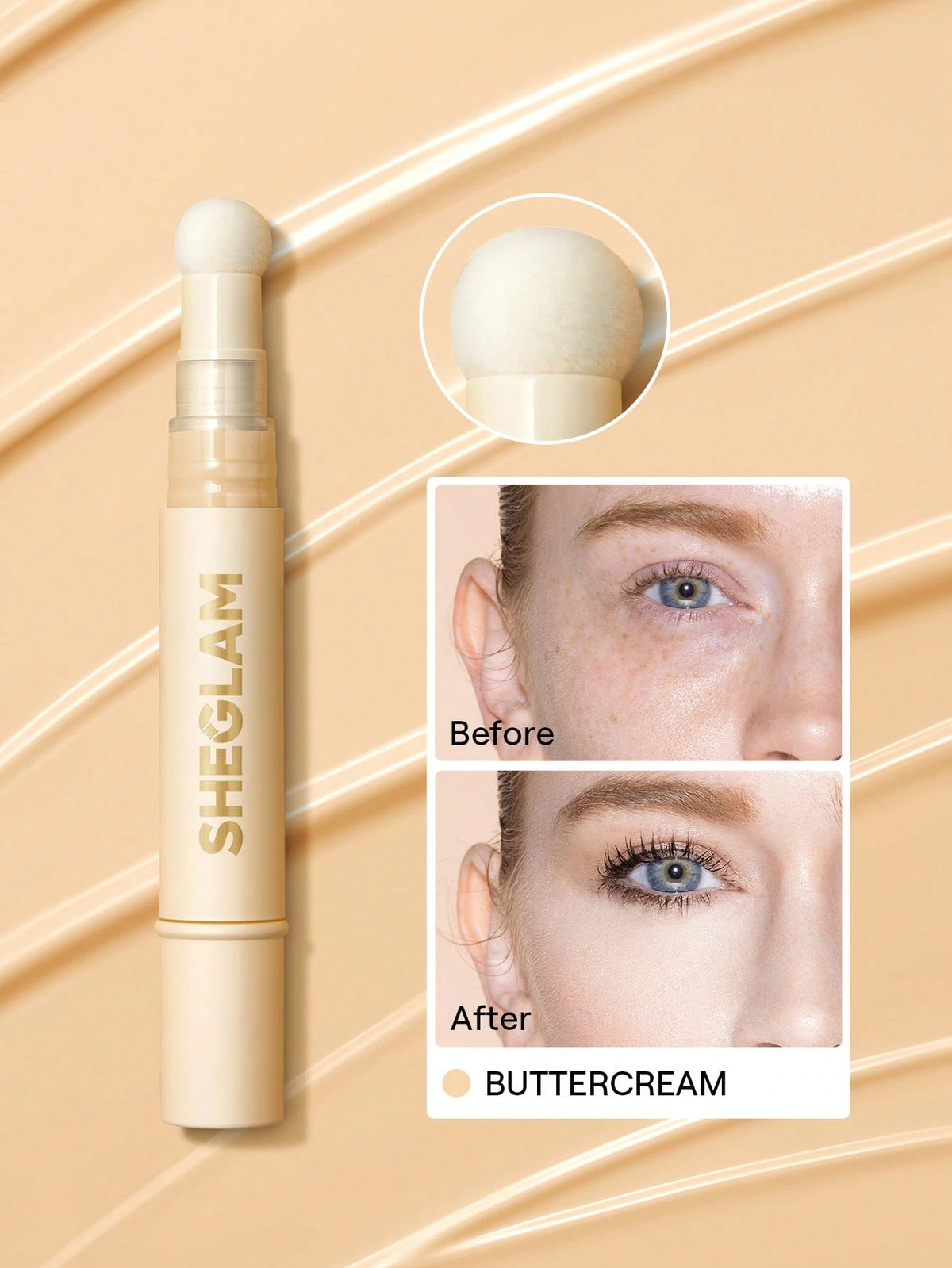 SHEGLAM Complexion Boost Concealer-Buttercream