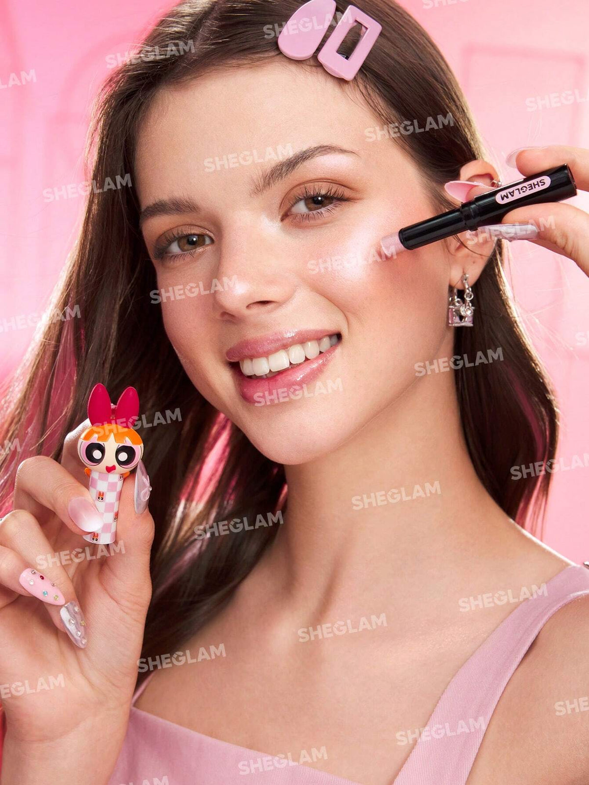 The Powerpuff Girls X SHEGLAM Power-Noia Shimmer Stick
