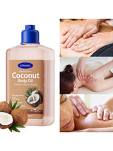 SHEIN Coconut Body Oil, Soothing Massage Oil