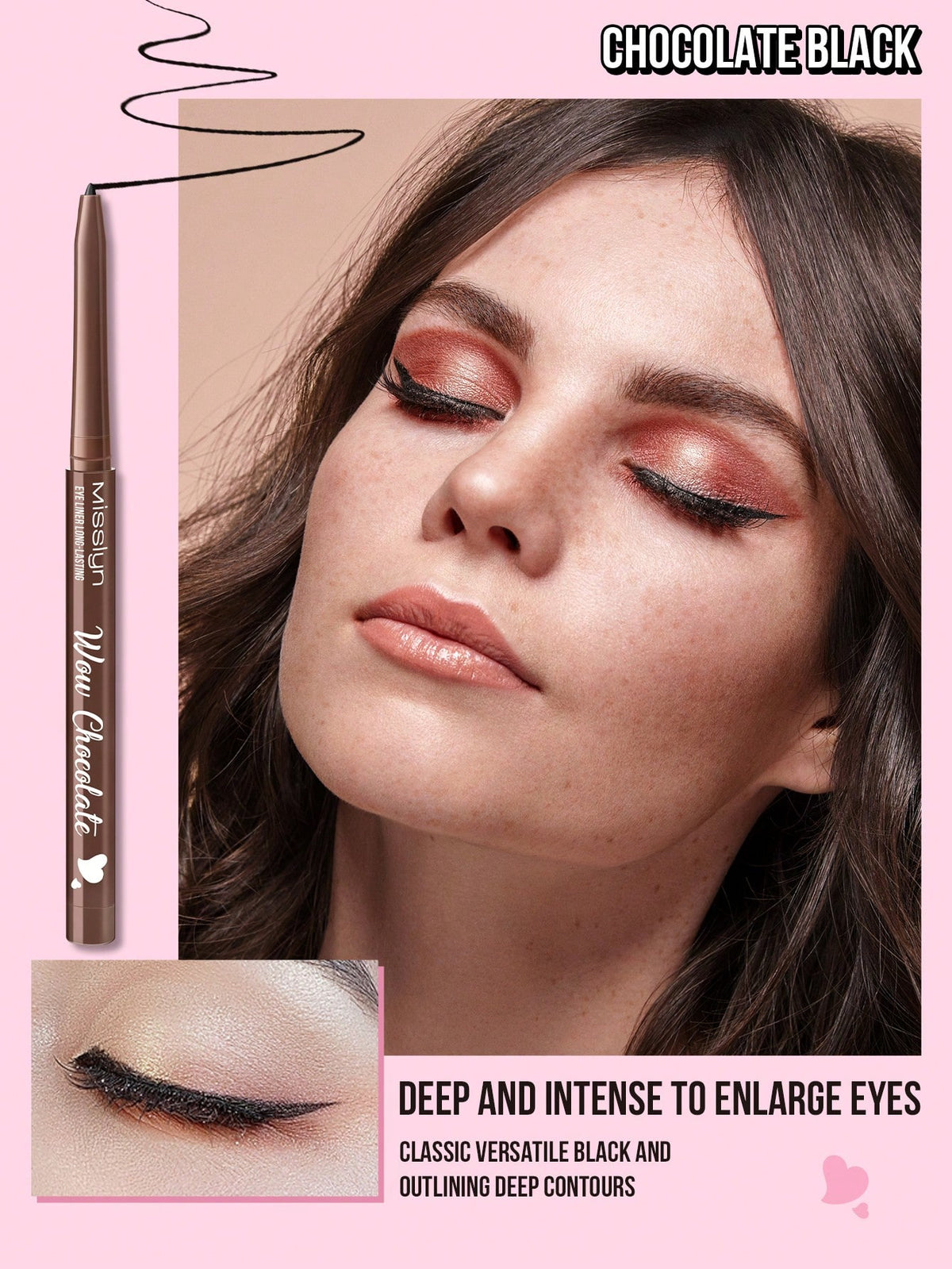 SHEIN Misslyn 1 Pc CHOCOLATE EYE LINER