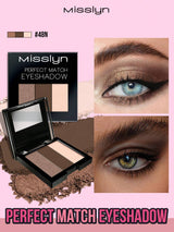 Misslyn Perfect Match Eyeshadow, Features 3 Highly Pigmented Shadows