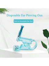 SHEIN 4pcs Disposable Ear Piercing Gun With Built-In Ear Studs-Safety Ear Piercing Kit