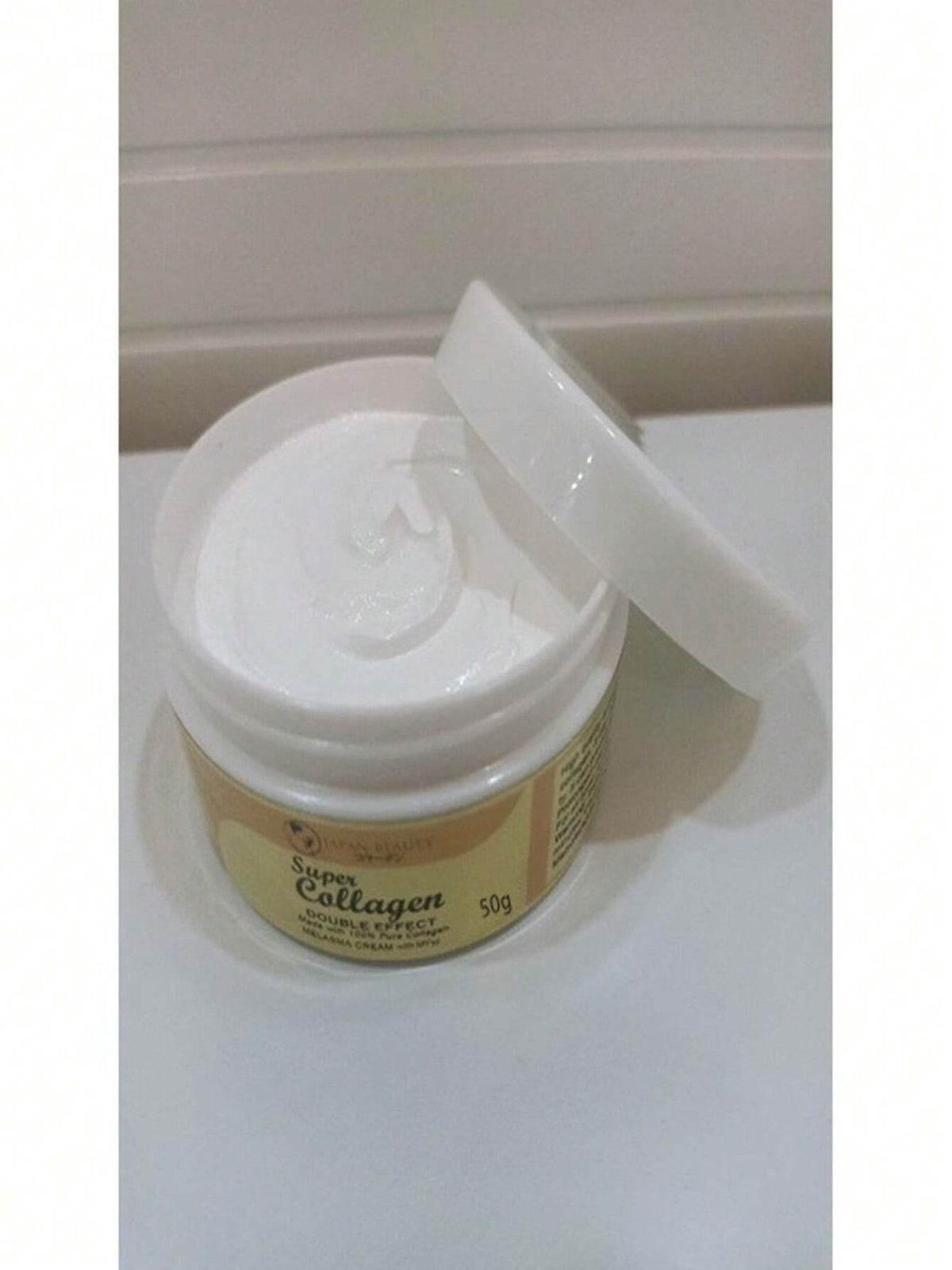 SHEIN Super Collagen Face Cream 50g (Double Effect) Removes Deposits, Moisturizes and Whitens