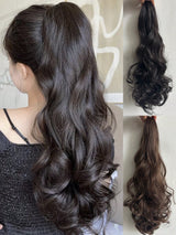 SHEIN 50cm Extremely Long Wavy Natural Wave Hair Claw Clip