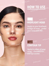 SHEGLAM Fine Line 2-In-1 Nose Contour & Highlight