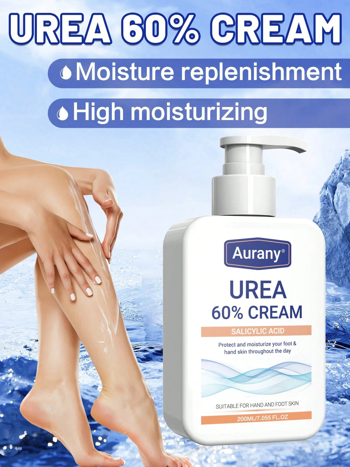Urea Cream 60% For Feet + 2% Salicylic Acid