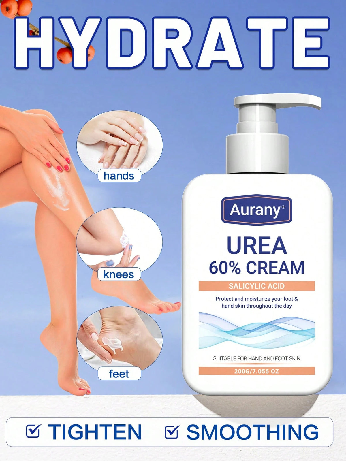 Urea Cream 60% For Feet + 2% Salicylic Acid