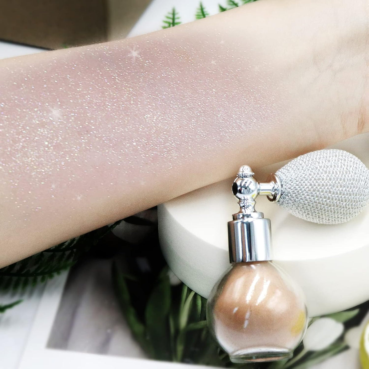 Body Glitter Spray Glitter Powder Spray Loose Powder Shimmer Spray