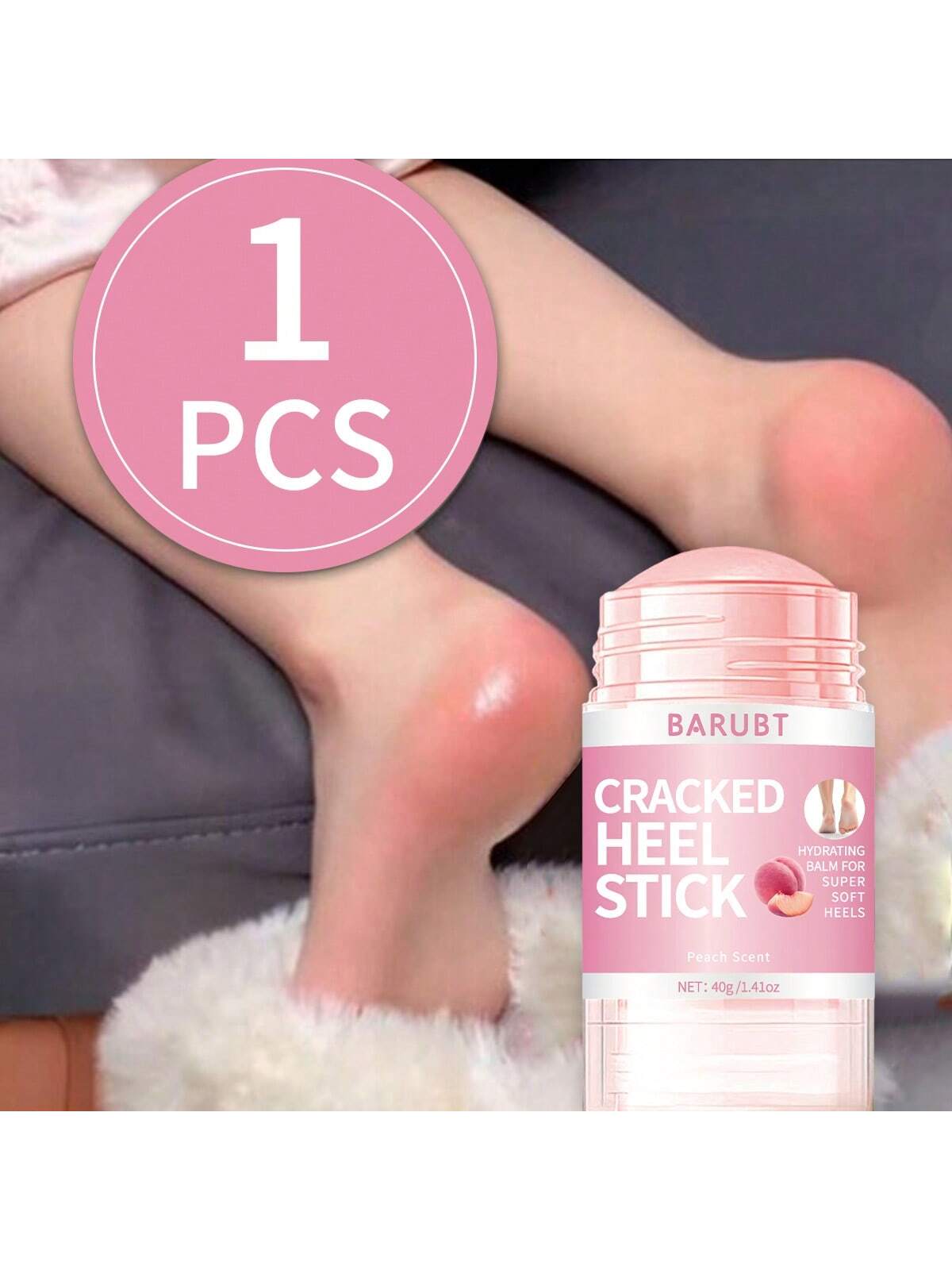 SHEIN BARUBT 40g Peach-Scented Foot Cream
