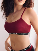 SHEIN EasyFave Women's Solid Color Simple Fashionable Casual Daily Bra