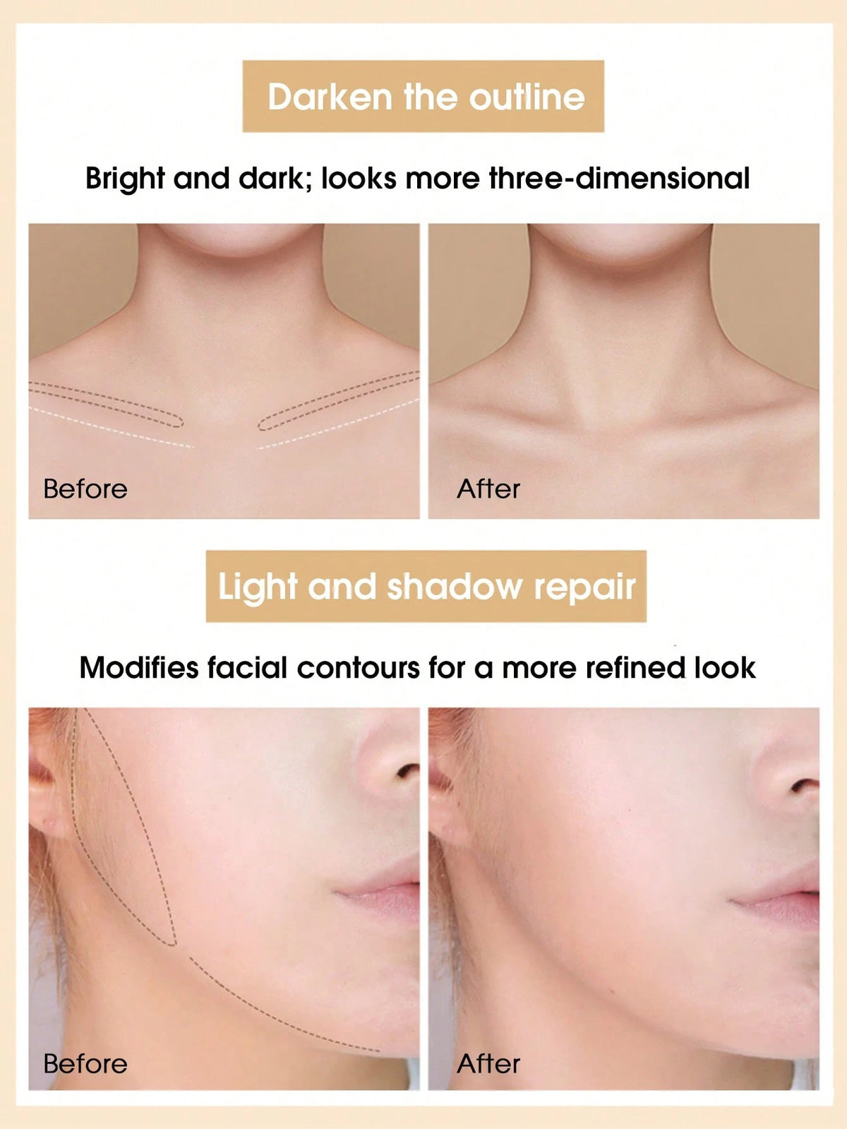 SHEIN FOMIX Double-Ended Contour Stick