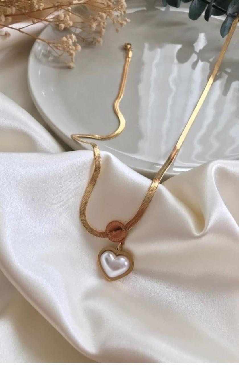 Heart necklace Stainless steel
