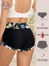 SHEIN MIOTAN 3-pack of high-waisted women's underwear