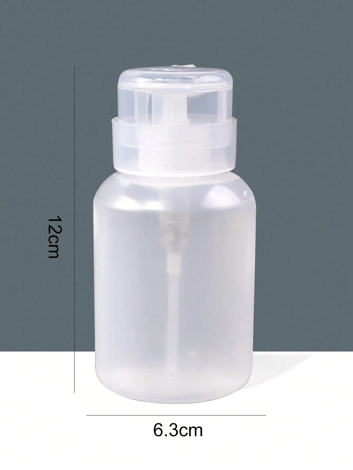 SHEIN 1Pc 200Ml Nail Polish Remover Press Bottle