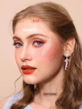 SHEIN Misslyn All-in-One Contouring Palette, Highlight, Blush, Smooth Blush