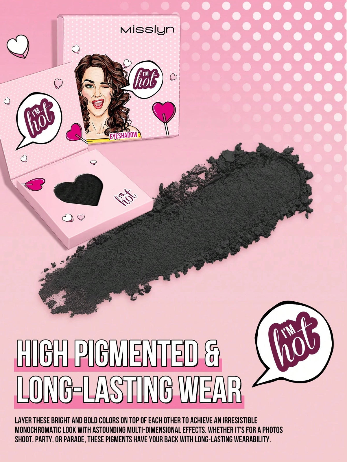 SHEIN QualityMisslyn Single/Coordinated Shimmer Eyeshadows