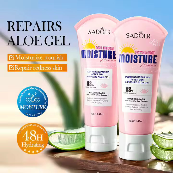 SHEIN New Aloe Vera Soothing Gel for Sunburn and Sensitive Skin After Sun Renewal