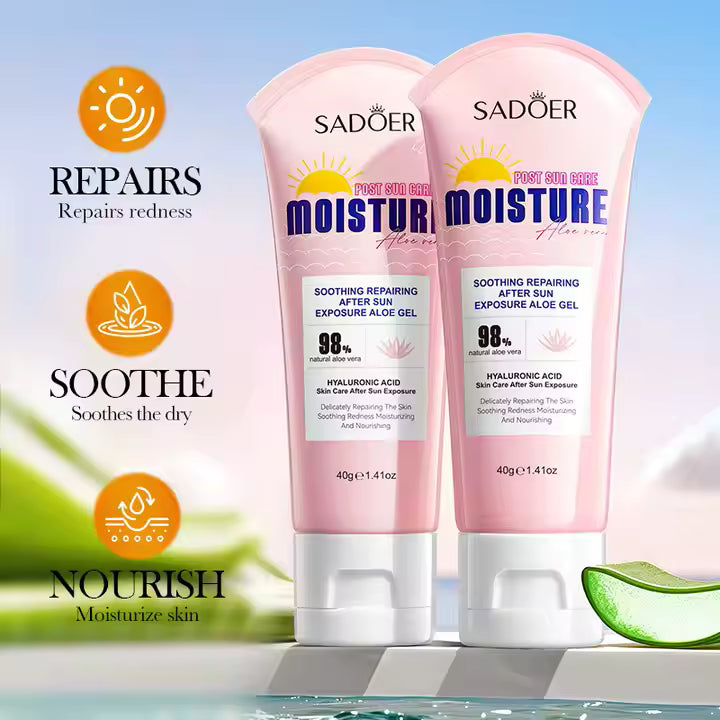 SHEIN New Aloe Vera Soothing Gel for Sunburn and Sensitive Skin After Sun Renewal