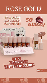 Rose Gold lip lifter in 6 different brown colors
