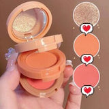 SHEIN SHEIN X Candylover89 3 Color Highlighter & Blush Palette #01