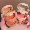 SHEIN SHEIN X Candylover89 3 Color Highlighter & Blush Palette #01