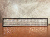 Silver Textured Waist Belt