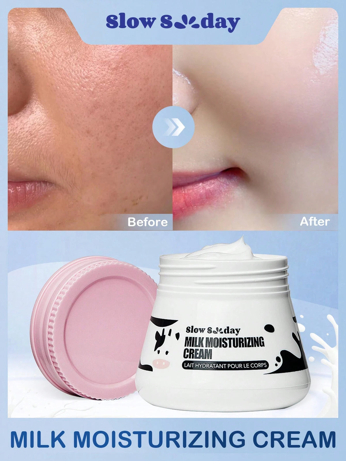 SlowSunday Milk Moisturizing Cream