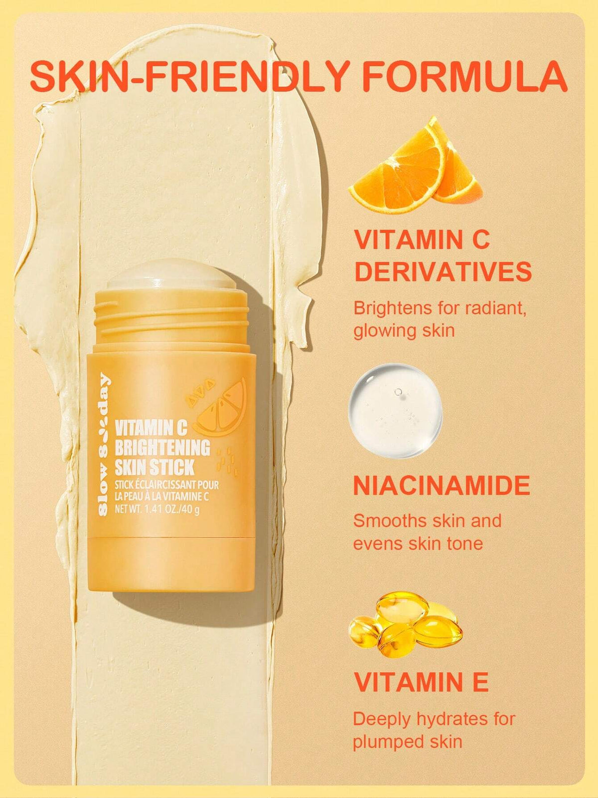 SlowSunday Vitamin C Brightening Skin Stick